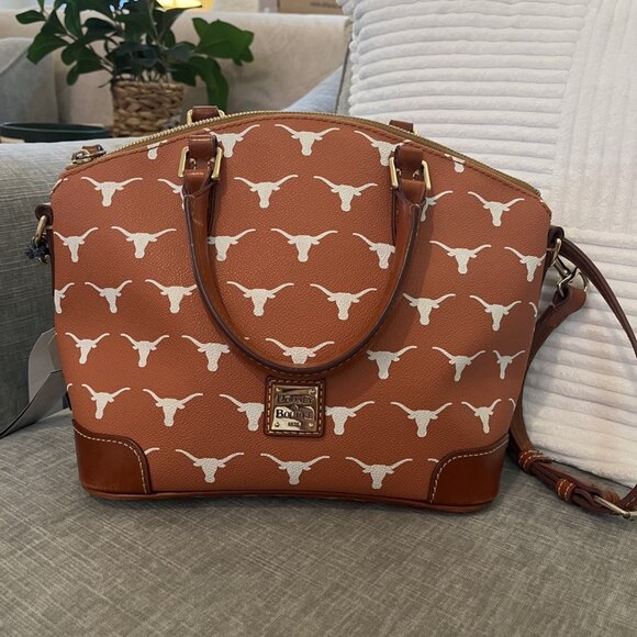 Brand New Dooney & Bourke Texas Longhorn Satchel – Never Used! NWT - Picture 3 of 4